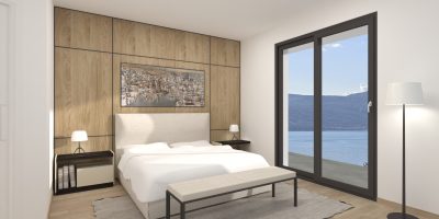 camera matrimoniale attico